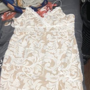 Fashion Nova Might of Wonders Mesh Midi Dress